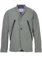 Kolor Hybrid Blazer Jacket - Grey