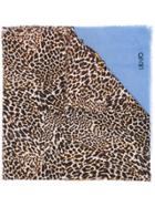 Liu Jo Leopard Print Scarf - Neutrals