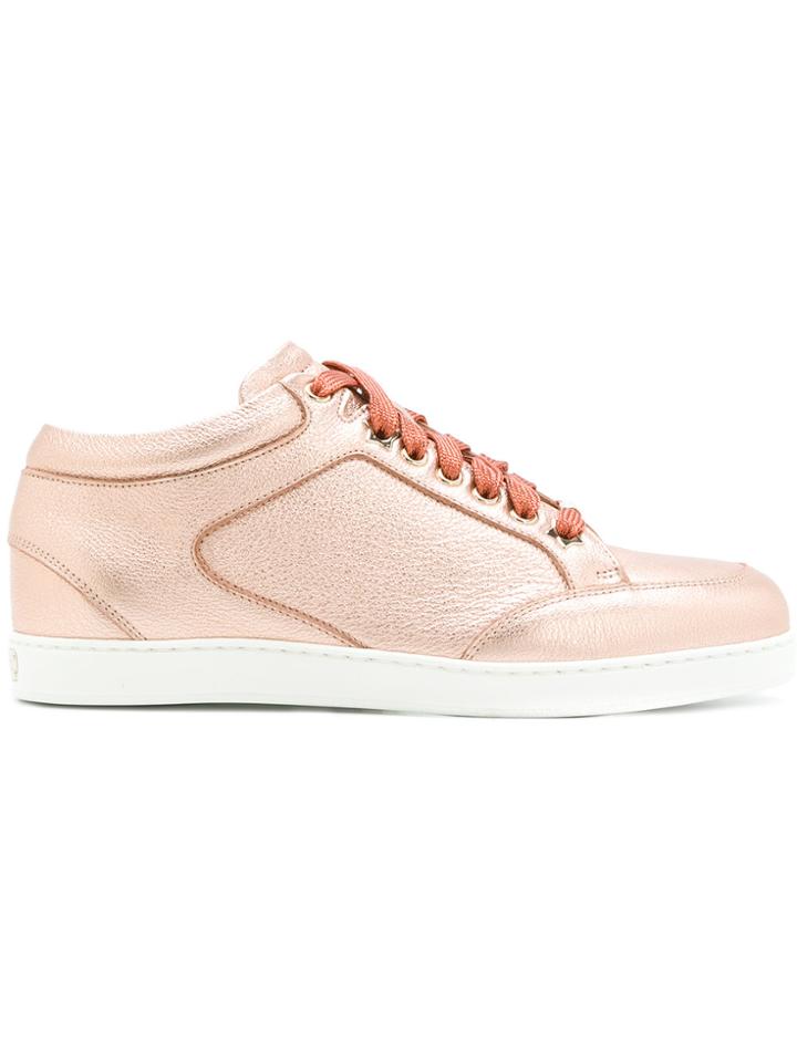 Jimmy Choo Miami Sneakers - Metallic