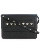 Red Valentino - Star Studded Crossbody Bag - Women - Calf Leather/metal (other) - One Size, Black, Calf Leather/metal (other)
