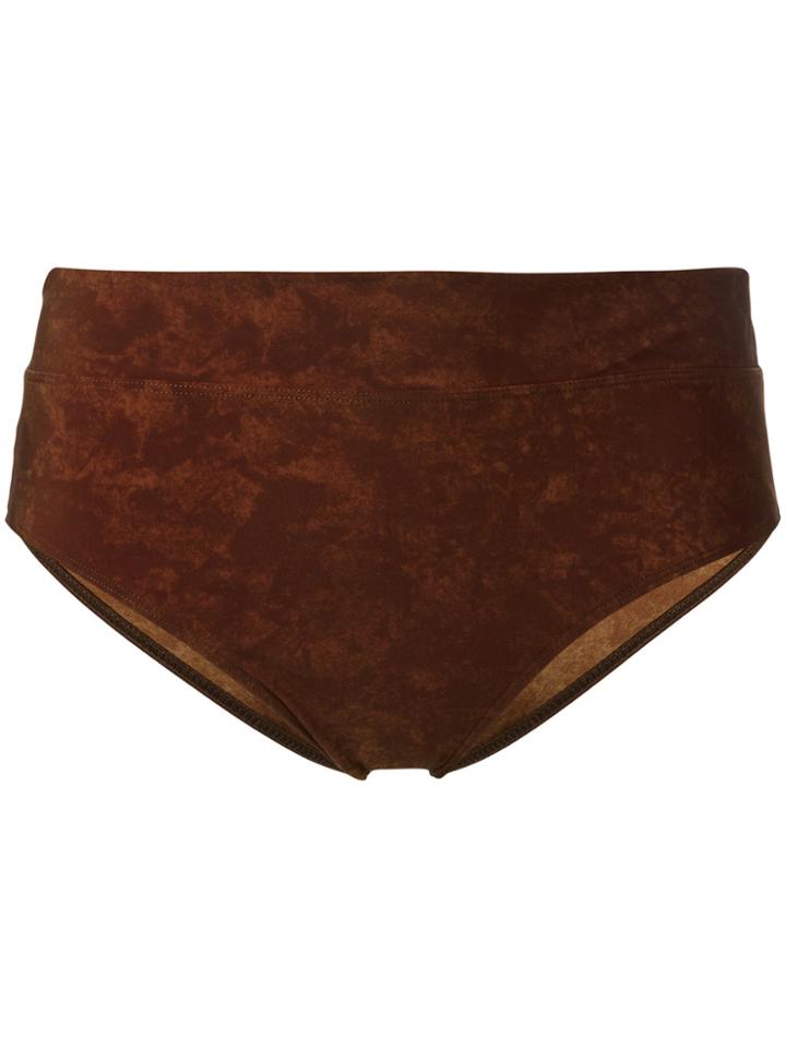 Marlies Dekkers Puritsu Brown Fold Down Briefs