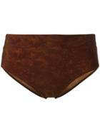 Marlies Dekkers Puritsu Brown Fold Down Briefs