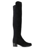 Stuart Weitzman Reverse Knee-high Boots - Black