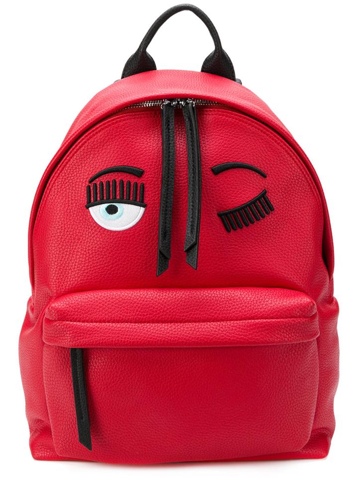 Chiara Ferragni Zaino Flirting Backpack - Red