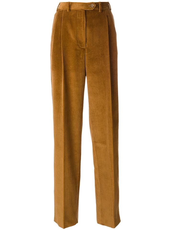 Mulberry Wide Leg Trousers - Brown