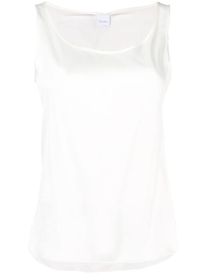 Max Mara Pan Tank Top - White