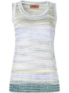 Missoni Sleeveless Knitted Top - Multicolour