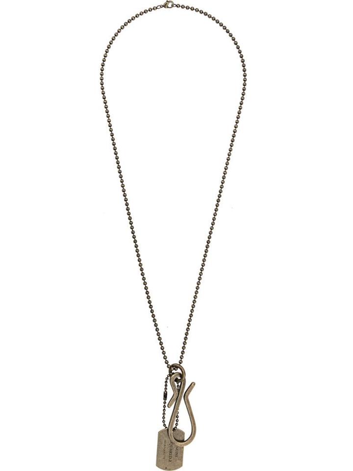Dsquared2 Dog Tag Necklace - Gold