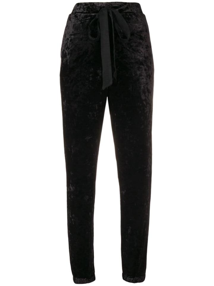 Aniye By Velvet Track Pants - Black