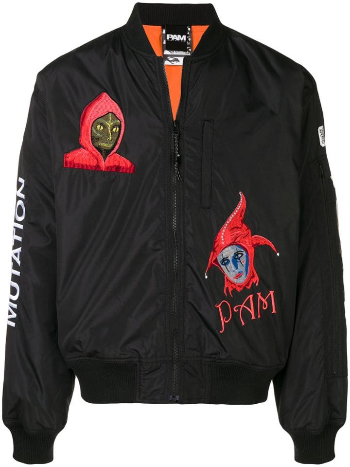 Pam Perks And Mini Mutagenisis Bomber Jacket - Black