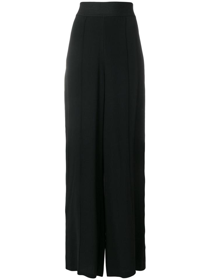 Amen Wide Leg Trousers - Black