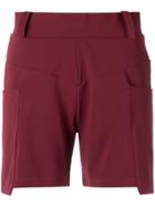 Olympiah Pockets Shorts - Red