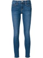 Frame Denim Le Skinny Jeanne Wharf Jeans, Women's, Size: 30, Blue, Cotton/polyester