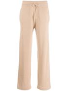 Agnona Knitted Track Pants - Neutrals