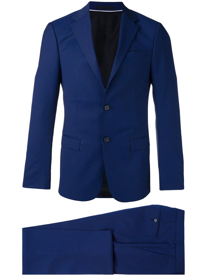 Z Zegna Formal Suit, Men's, Size: 54, Blue, Wool/cupro