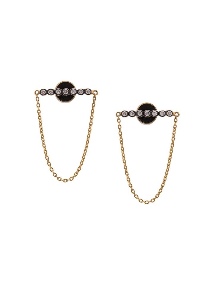 Yannis Sergakis Charnières Earrings - Black