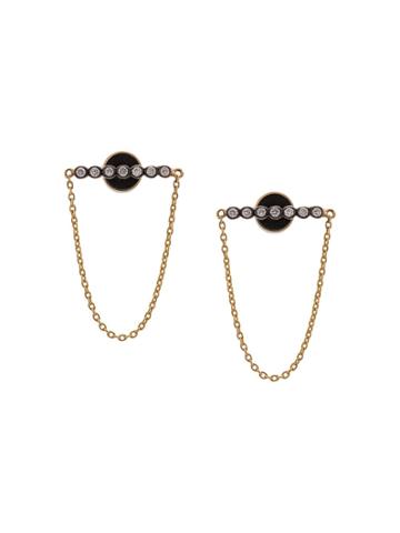 Yannis Sergakis Charnières Earrings - Black