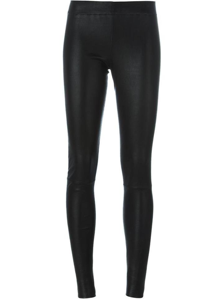 Sylvie Schimmel Lambskin Leggings - Black