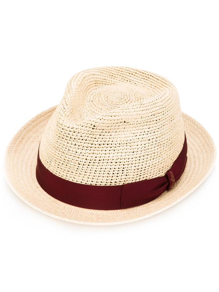 Borsalino - Straw Hat - Men - Straw - 61, Nude/neutrals, Straw