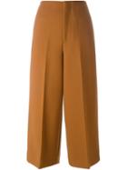 Marni Wide Leg Culottes, Women's, Size: 40, Nude/neutrals, Cupro/virgin Wool