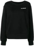 Han Kj0benhavn Embroidered Logo Sweatshirt - Black