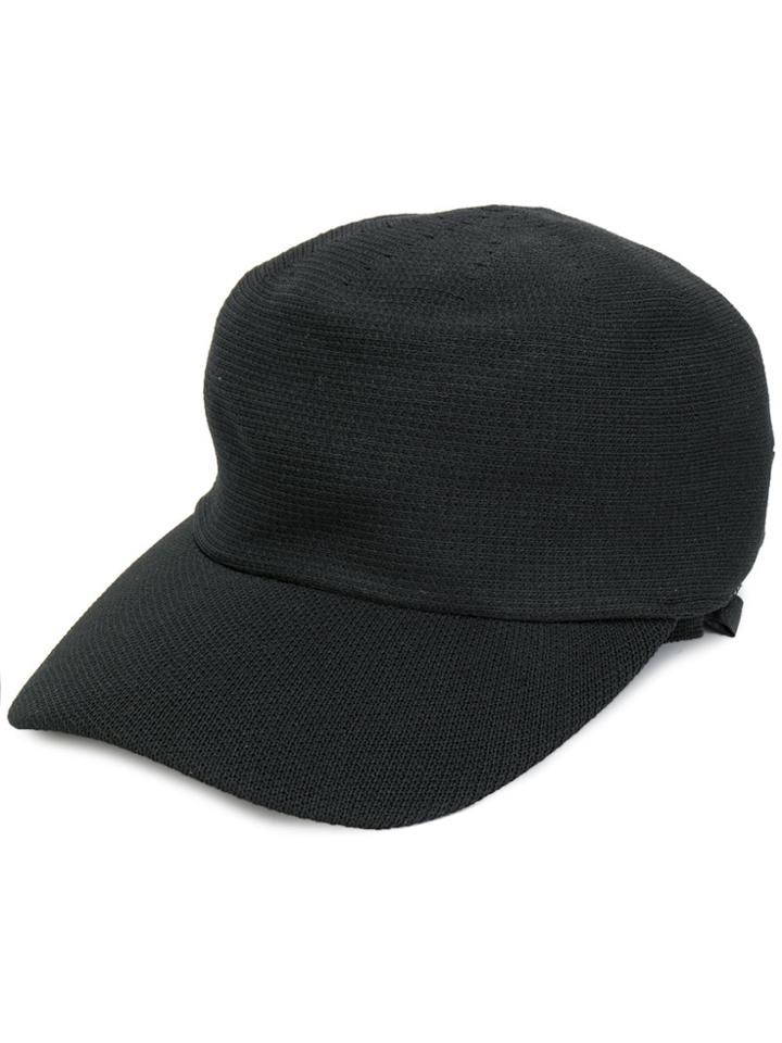 Y-3 Textured Cap - Black