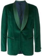 Mp Massimo Piombo Shawl Lapel Blazer - Green