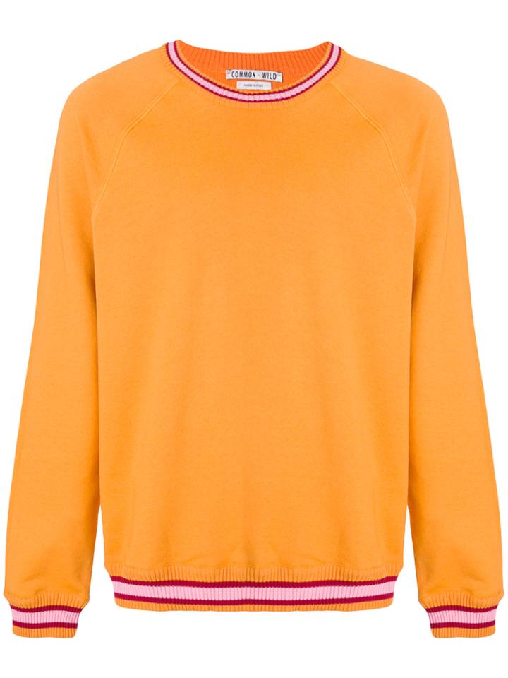 Common Wild Classic Long-sleeve Sweatshirt - Yellow & Orange