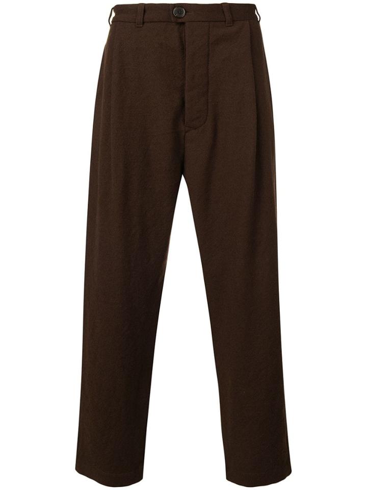 Casey Casey Wide-leg Trousers - Brown