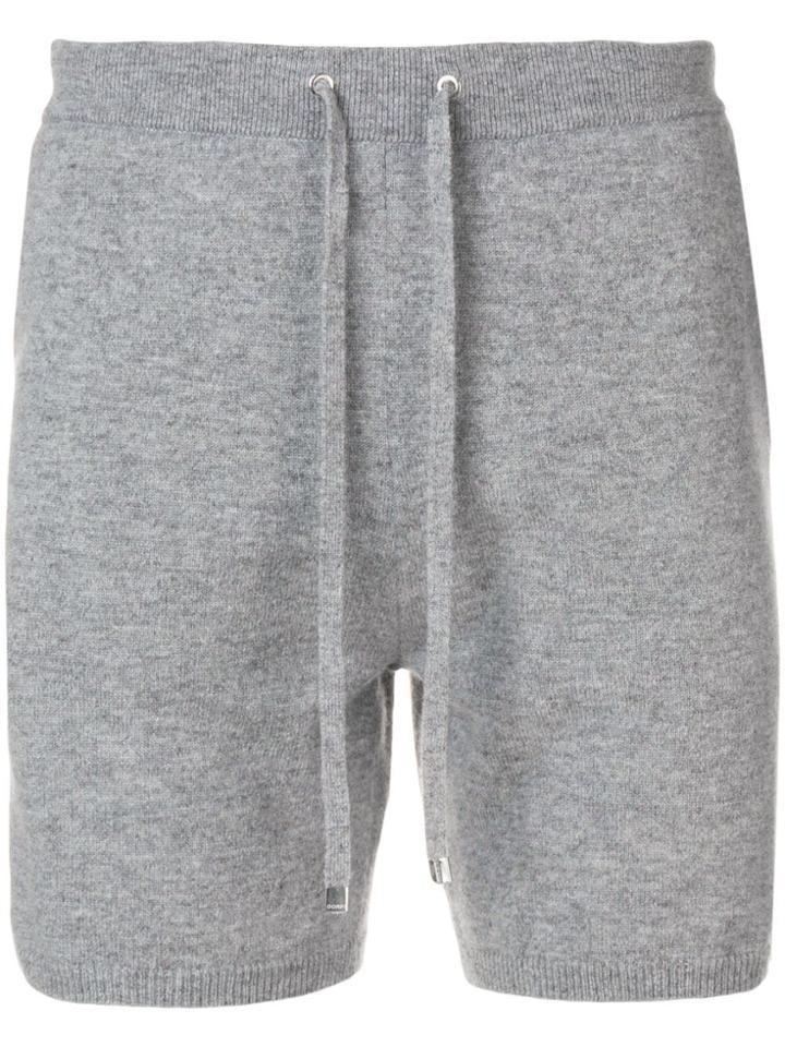 Ron Dorff Cashmere Track Shorts - Grey