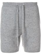 Ron Dorff Cashmere Track Shorts - Grey