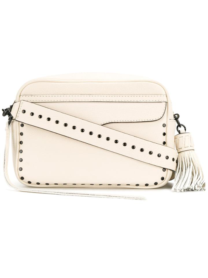 Rebecca Minkoff Studded Shoulder Bag - White