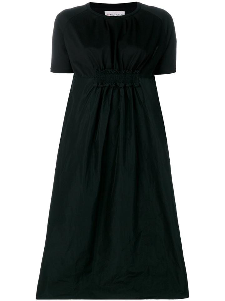 Moncler Flared Midi Dress - Black