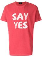 Dsquared2 Say Yes Print T-shirt - Pink & Purple