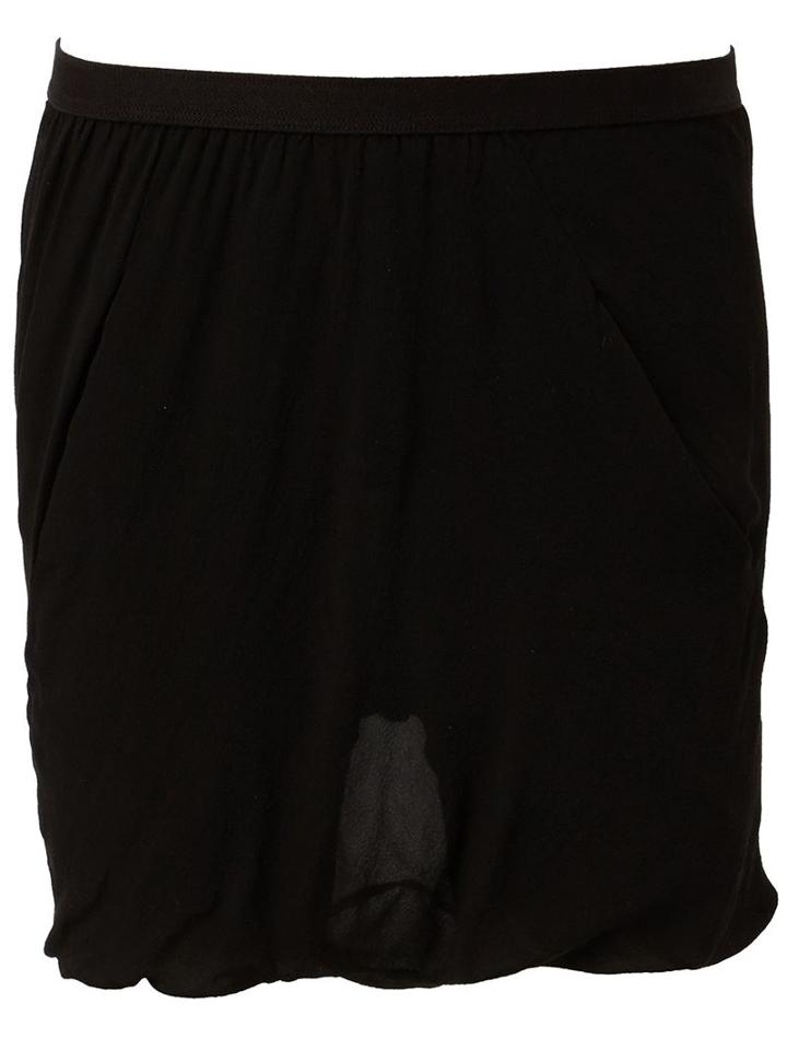 Rick Owens Skirt Effect Shorts