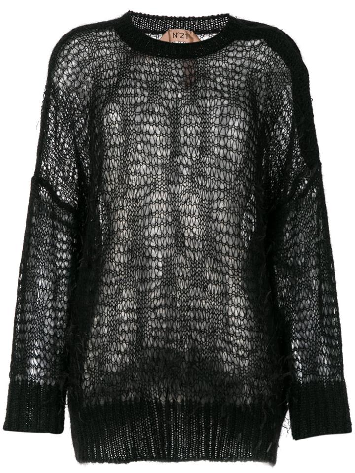 No21 Loose-knit Jumper - Black