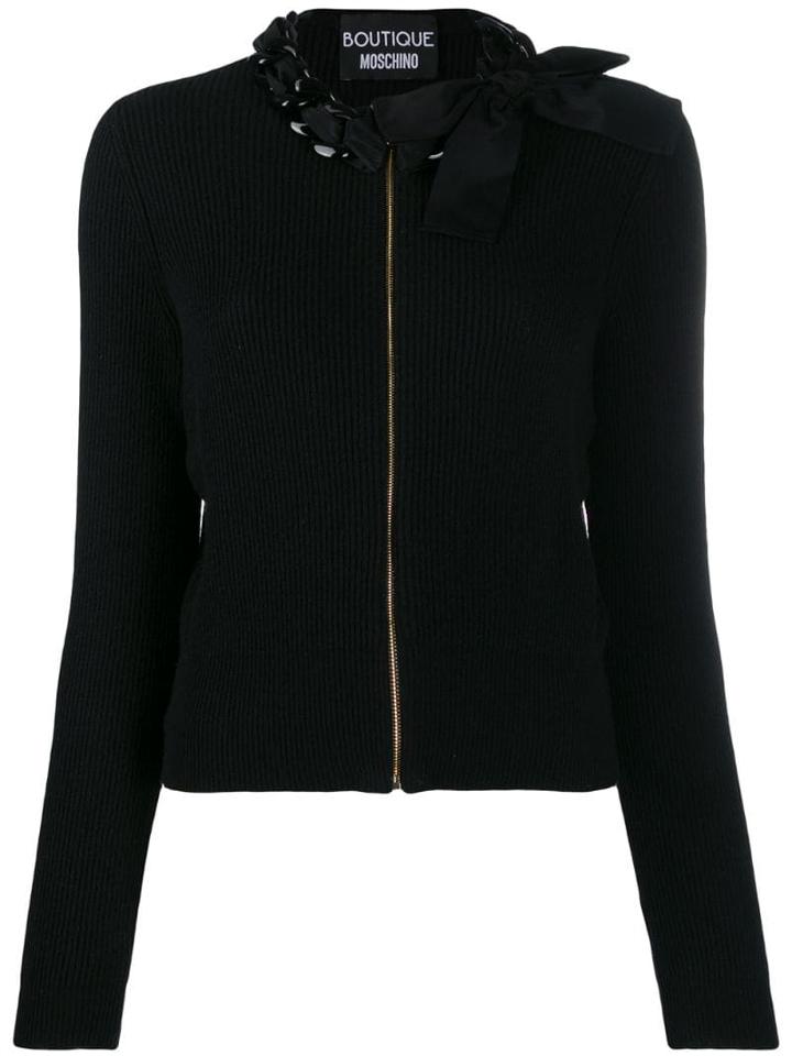 Boutique Moschino Chain-embellished Sweater - Black