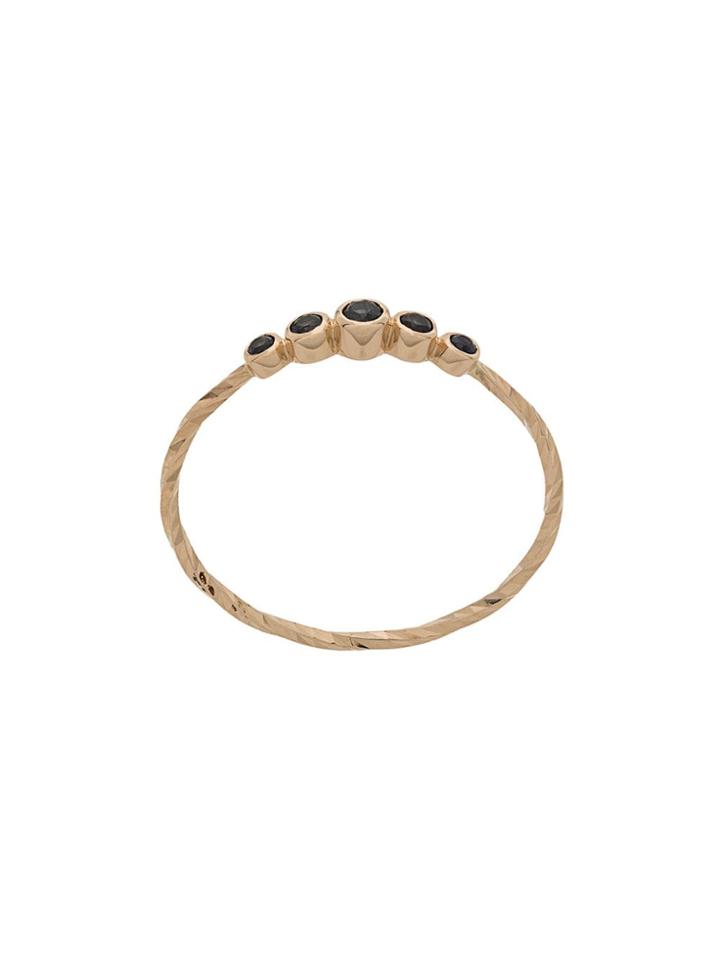 Maria Black 14kt Yellow Gold Ally Sapphire Ring
