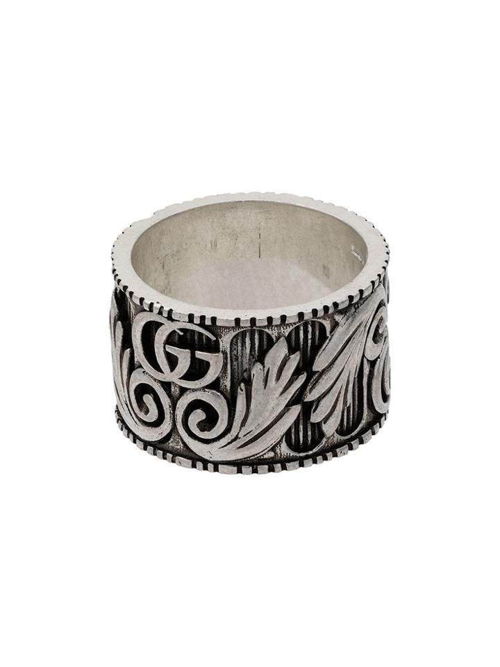 Gucci Marmont Gg Sterling Silver Ring