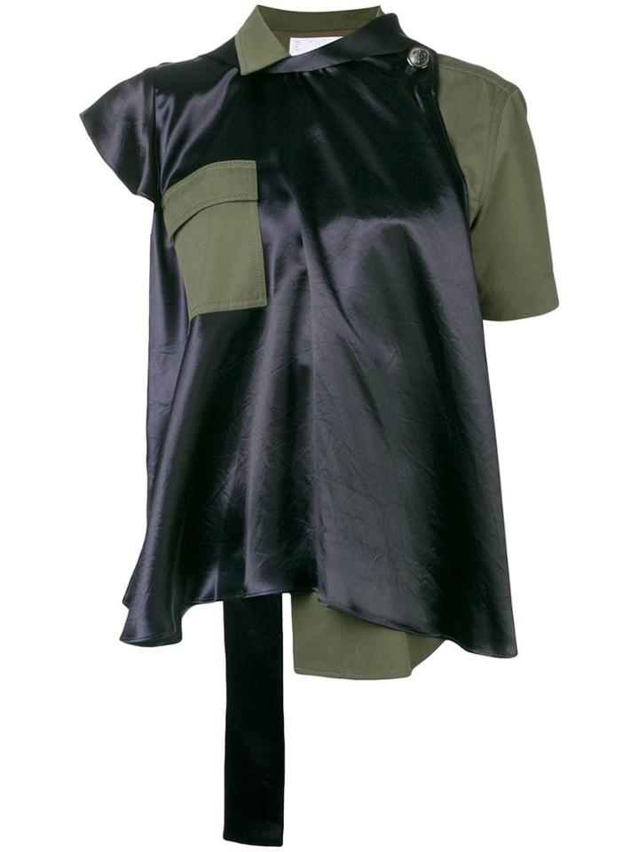 Sacai Layered Blouse - Green