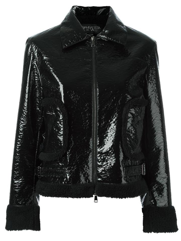 Giambattista Valli Sequined Cropped Jacket, Women's, Size: 40, Black, Acrylic/polyester/polyurethane/viscose