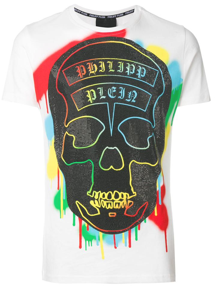 Philipp Plein Skull Print T-shirt - Unavailable