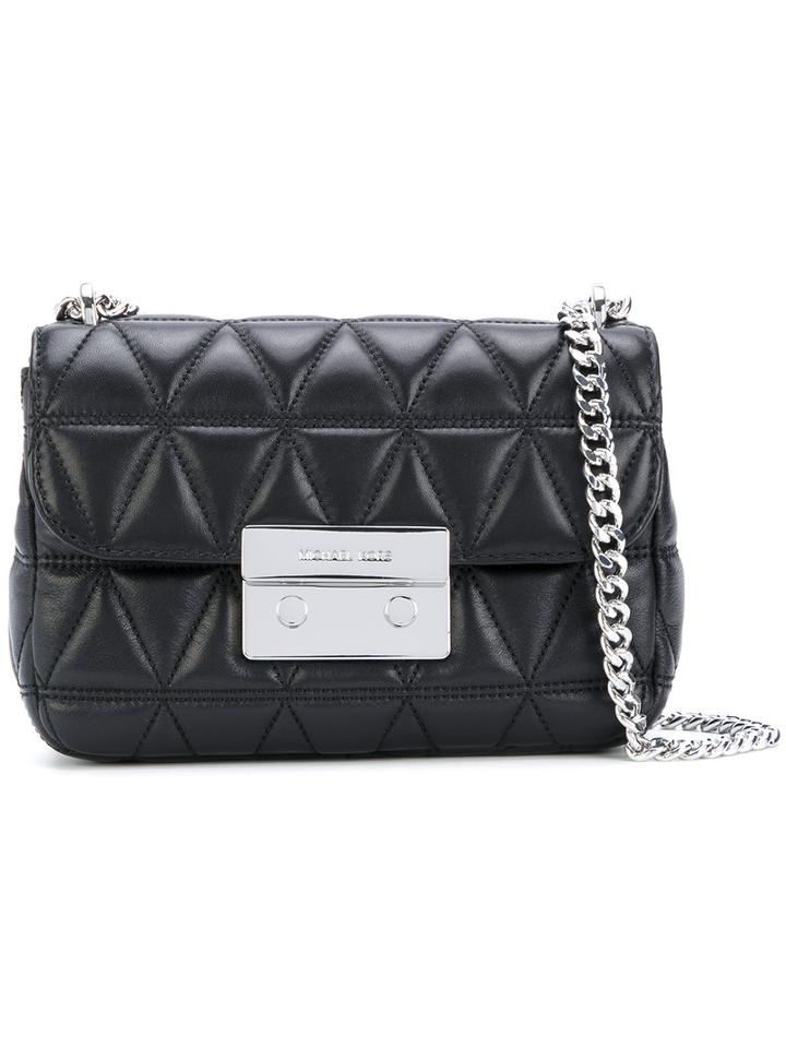 Michael Michael Kors - Chain Strap Shoulder Bag - Women - Lamb Skin - One Size, Black, Lamb Skin