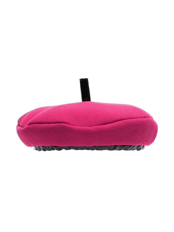 Moschino Pink Wool-blend Beret - Pink & Purple