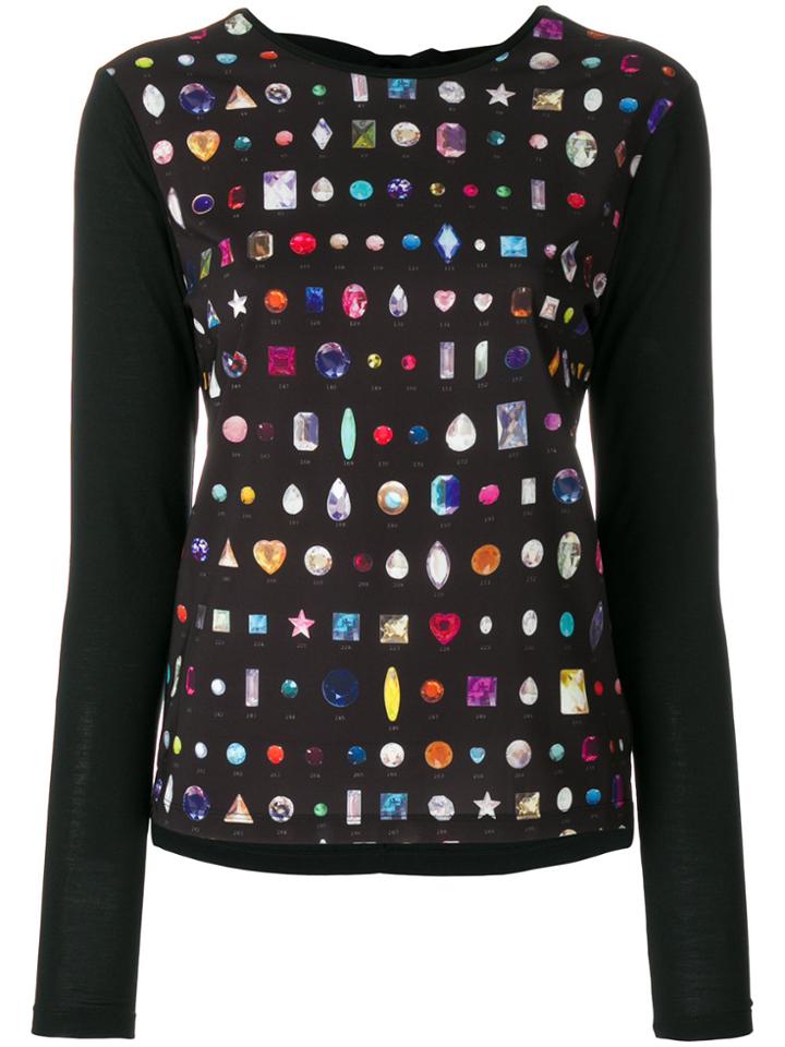 Ps By Paul Smith Gem Print T-shirt - Black