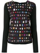 Ps By Paul Smith Gem Print T-shirt - Black