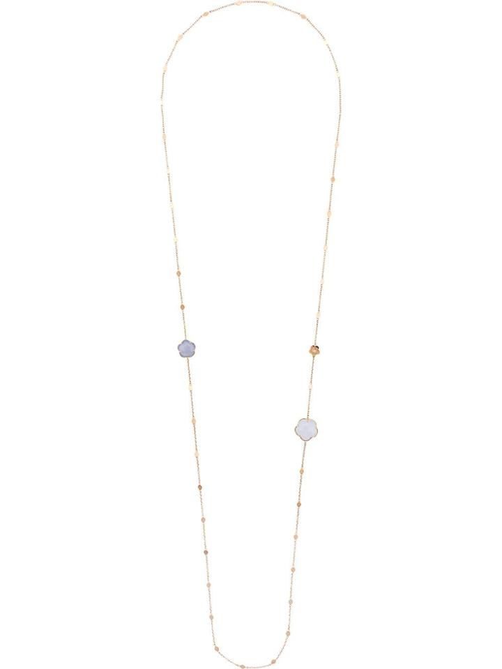 Pasquale Bruni 18kt Rose Gold Bon Ton Chalcedony And Diamond Long