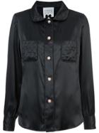 Edward Achour Paris Classic Shirt - Black