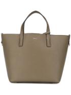Dkny - Large Tote Bag - Women - Leather - One Size, Green, Leather