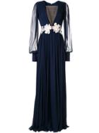 Rhea Costa Rhea Costa Ss19053dlgemb Navy Natural (other)->silk - Blue
